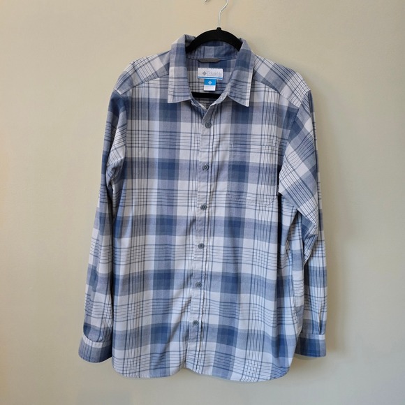 Columbia Sportswear Company Other - Columbia Sportswear Company Plaid Long Sleeve Button Up Shirt Men's Size L